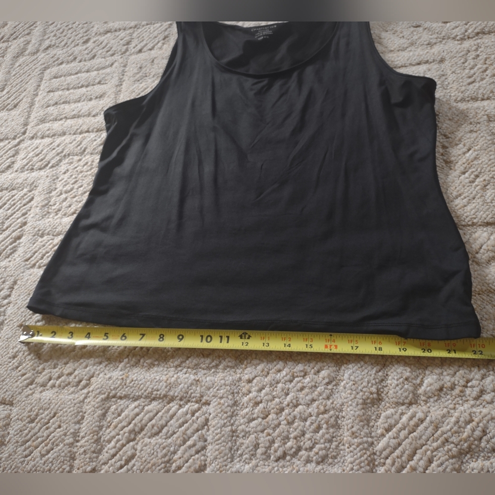 Black Shell Tank Top - Picture 7 of 16
